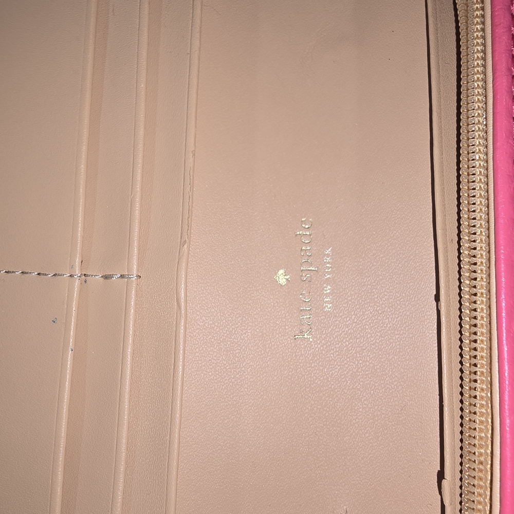 Kate Spade Pink Perri Lane Leather Women's Wallet - Picture 10 of 16